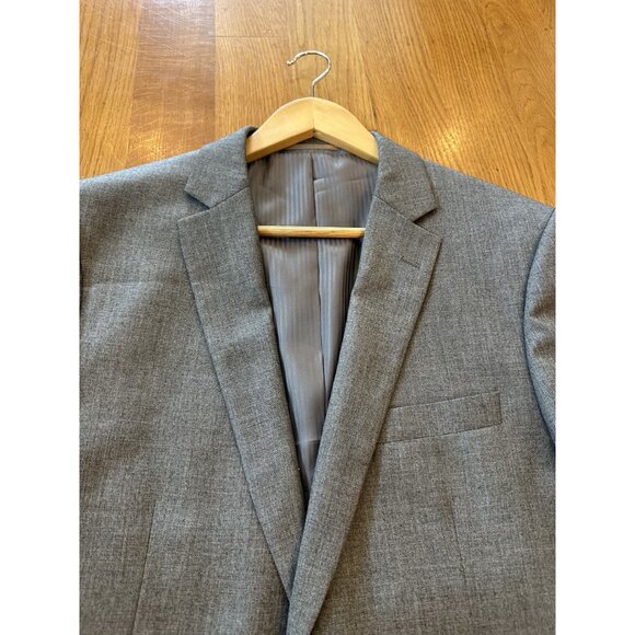 Bertolini Grey Wool & Silk Blends Suit - Picture 9 of 11